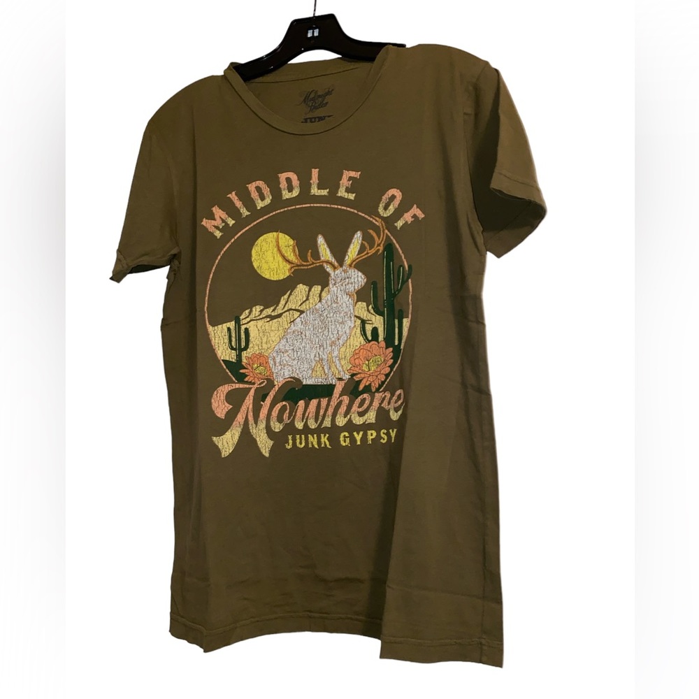 Sale !New Midnight Rider X Junk Gypsy middle of nowhere shirt sz XS,small